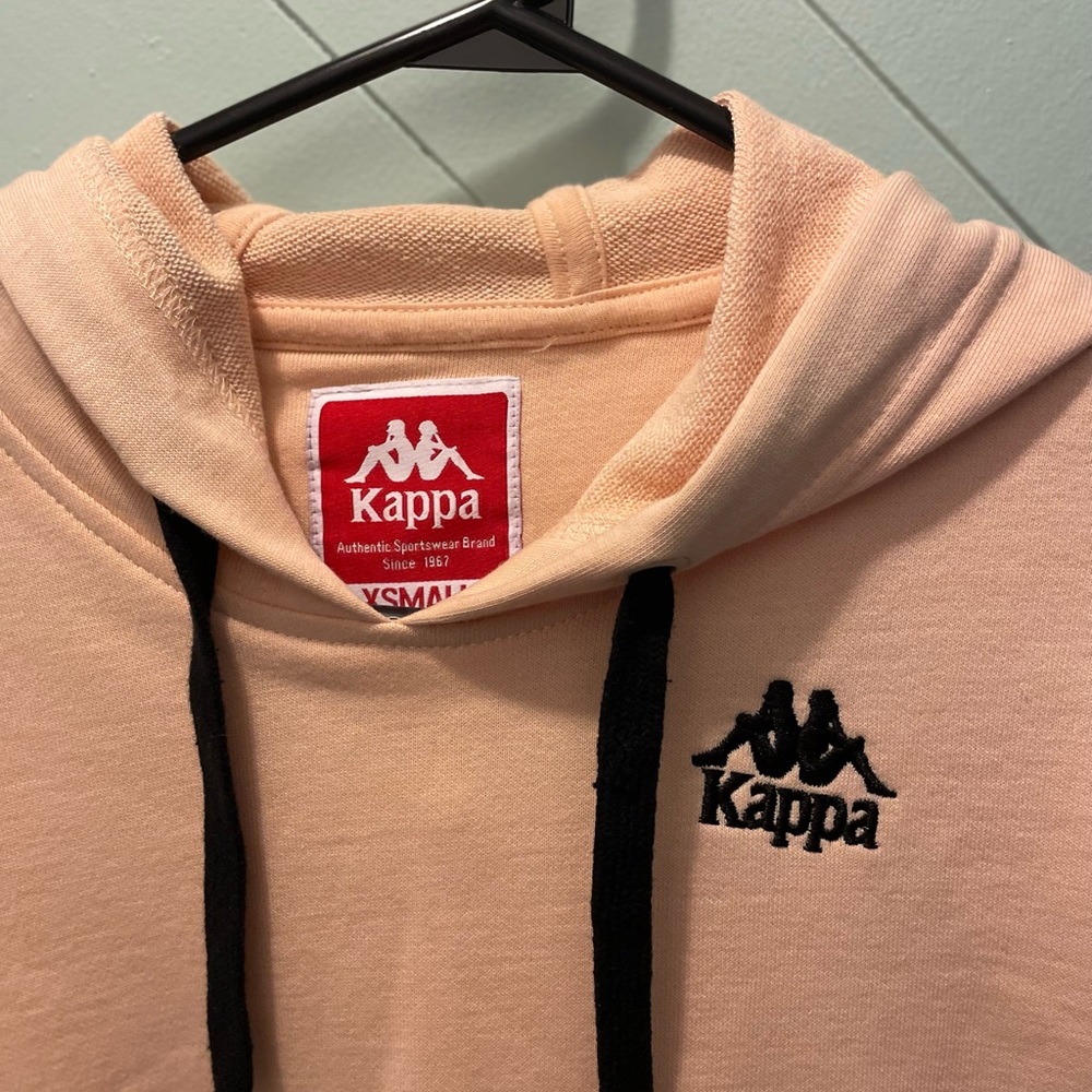 Kappa cropped hoodie